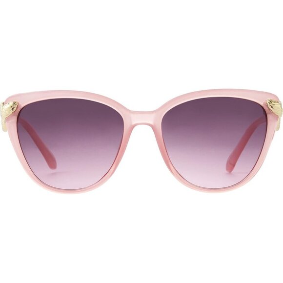Women\'s Cat Eye Sunglasses Purple Crystal Oil Slick Snakes 56mm main image 6